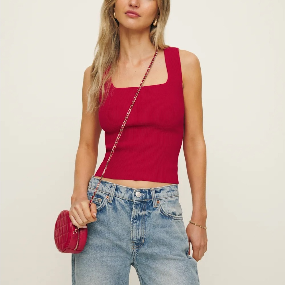Julia Ribbed Sweater Tank - NWT